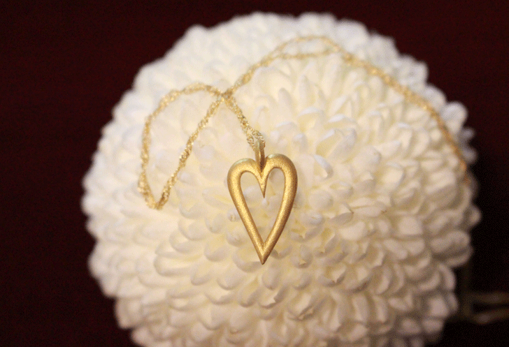 true-heart-necklace プチハートネックレス